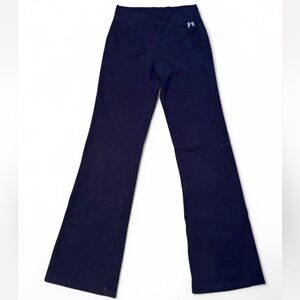 2000s y2k Victoria's Secret navy blue flare leggings